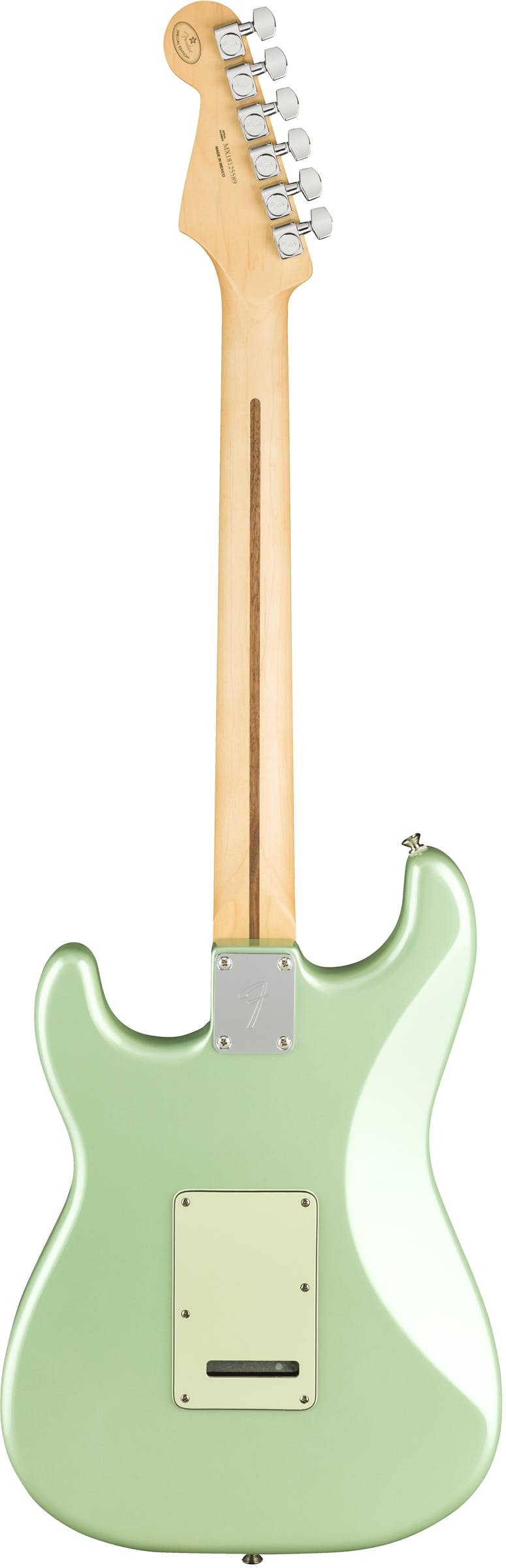 Fender player stratocaster maple fingerboard limited deals edition electric guitar surf pearl